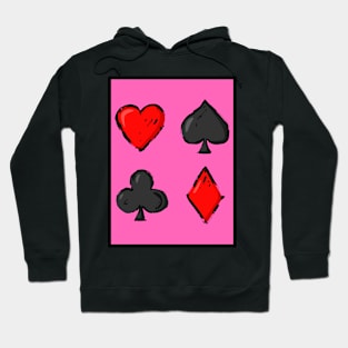 Lucky Playing Card Hoodie